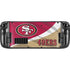 NFL San Francisco 49ers Steam Deck Handheld Gaming Computer Skin